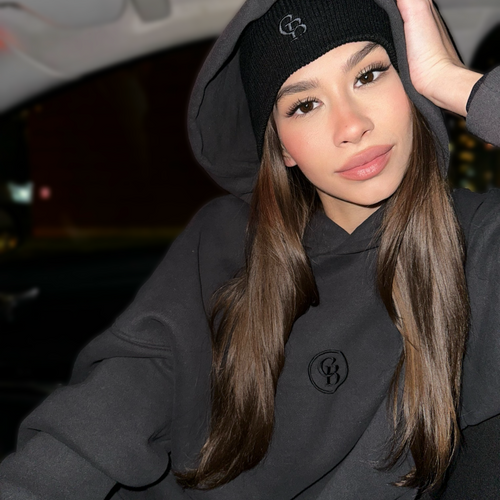 OVERSIZED HOODIE DARK GREY